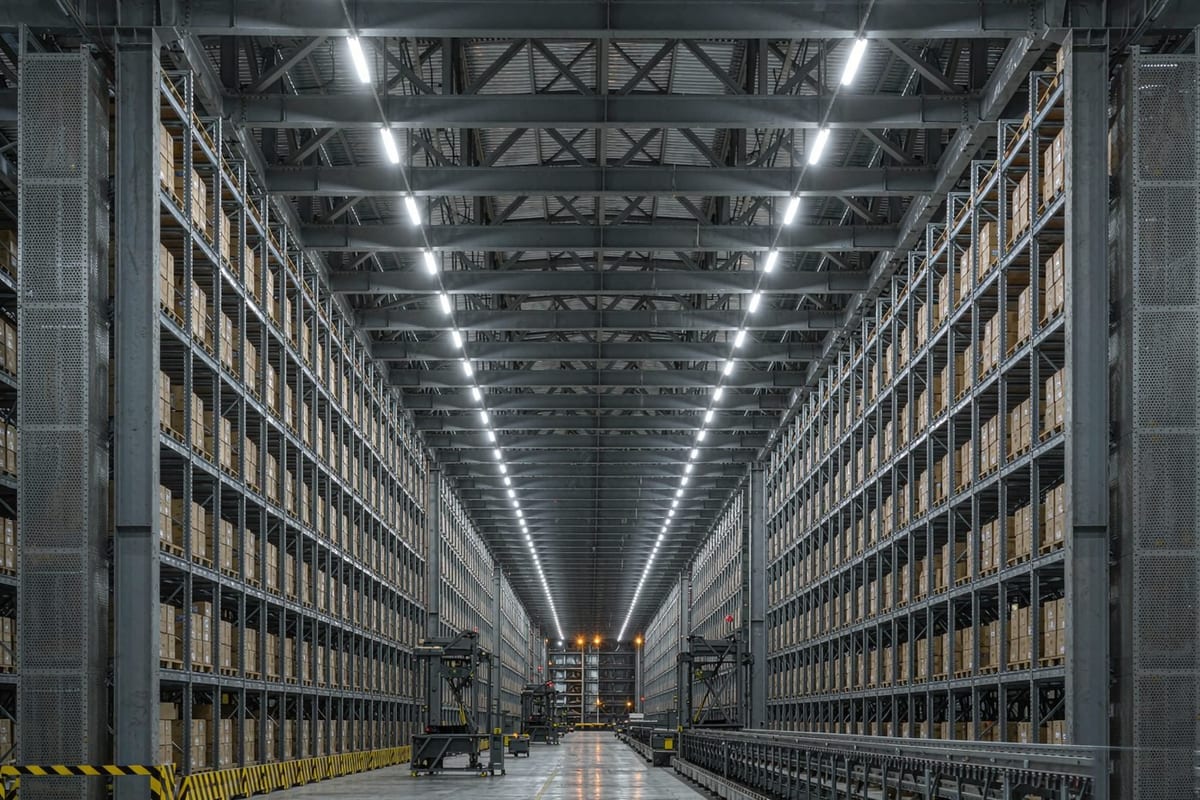 Steel structure warehouse