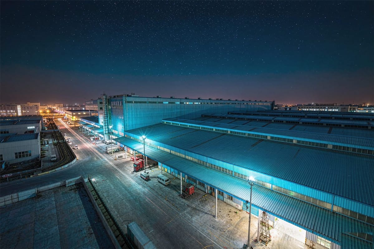 Plant at night